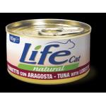 LIFE CAT NATURAL TONNETTO CON ARAGOSTA 85GR